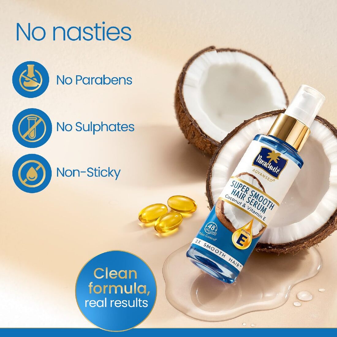 Parachute Advansed Super Smooth Coconut & Vitamin E Hair Serum 100ml