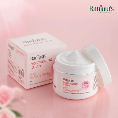 Banjara's Rose Moisturizing Cream 50g