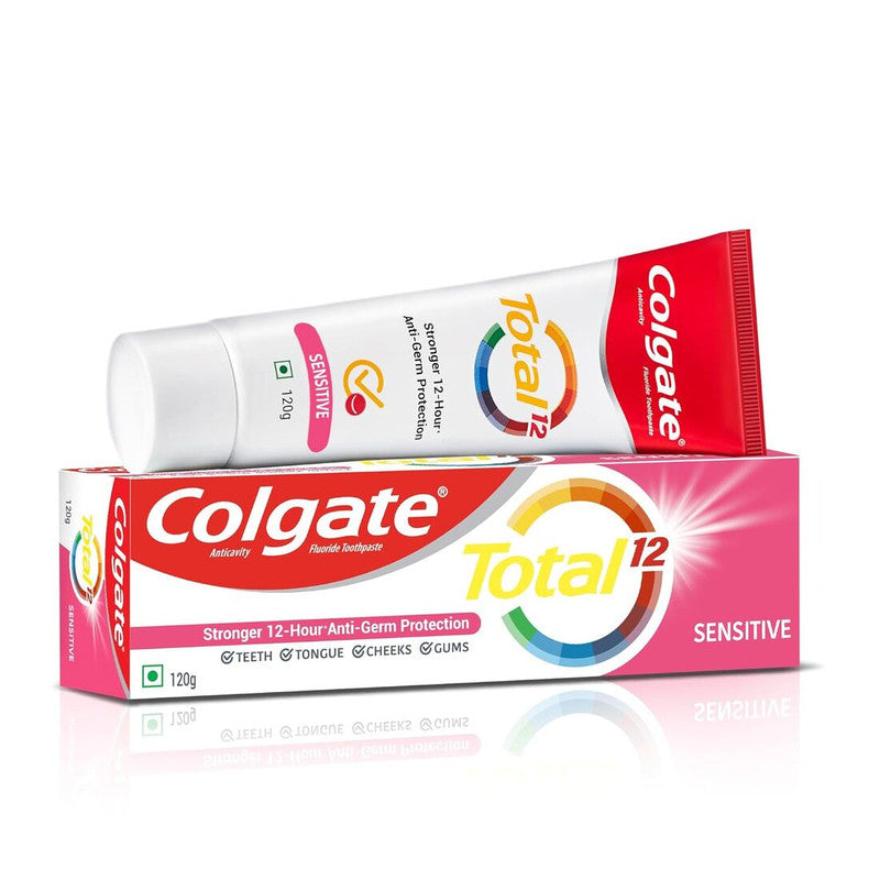 Colgate Total 12 Sensitive Anticavity Toothpaste 120g Pack of 2