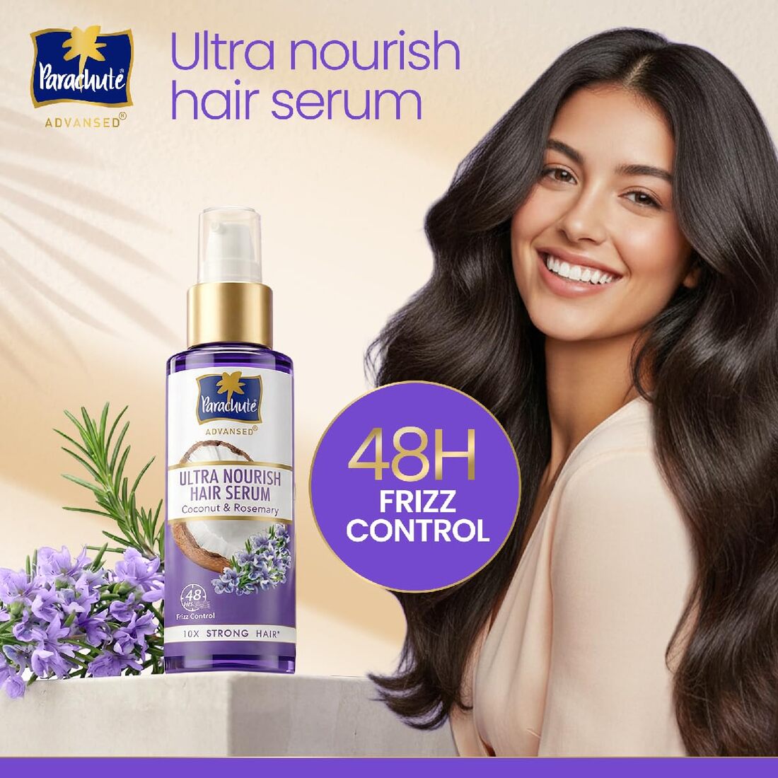 Parachute Advansed Ultra Nourish Coconut & Rosemary Hair Serum 100ml