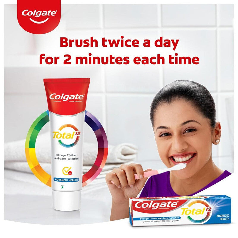 Colgate Total 12 Advanced Health Toothpaste (120gm)(Pack of 2)