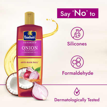 Parachute Advansed Onion & Coconut Enriched Hair Oil 300ml