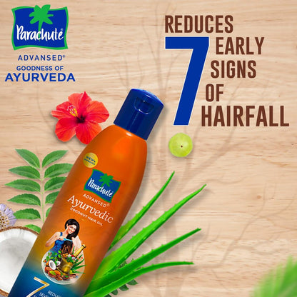 Ayurvedic Parachute Advansed Coconut Hair Oil 45ml