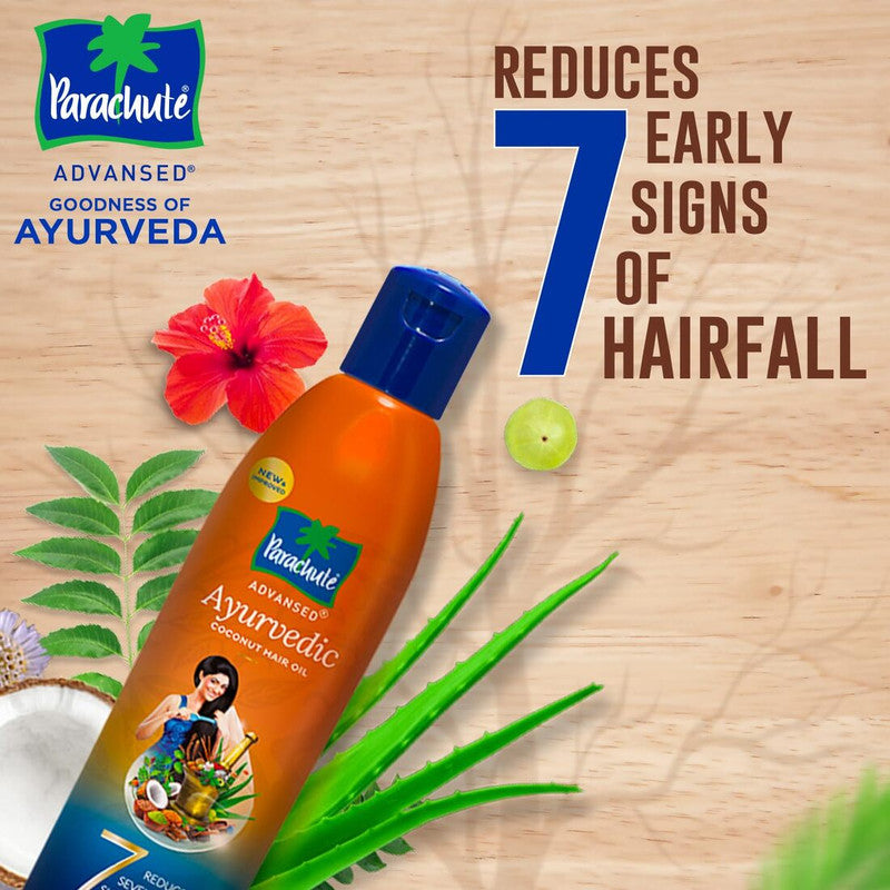 Parachute Ayurvedic Coconut Hair Oil 45ml