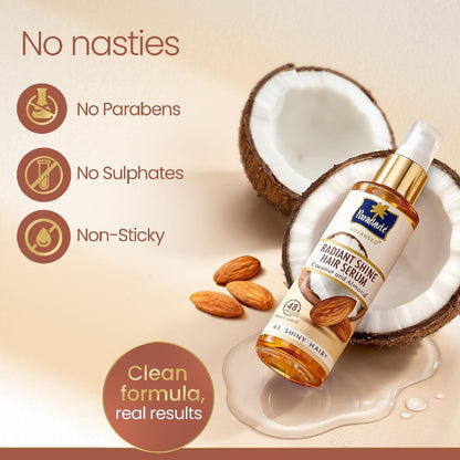Parachute Advansed Radiant Shine Coconut & Almond Hair Serum 100ml