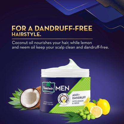 Parachute Anti-Dandruff Men Hair Cream - 100g (Pack Of 1)