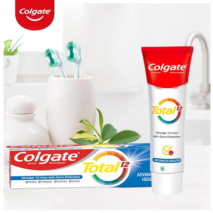 Colgate Total 12 Advanced Health Anticavity Toothpaste 80g Pack of 2