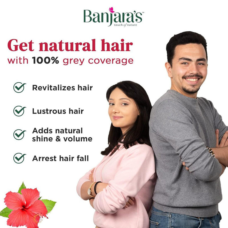 Banjaras Hibiscus + Henna Hair Color (20gm)(Pack of 2)