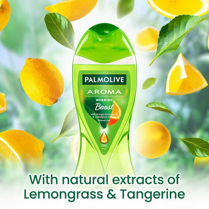 Palmolive Aroma Morning Boost Orange & Lemongrass Shower Gel 250ml Pack of 2