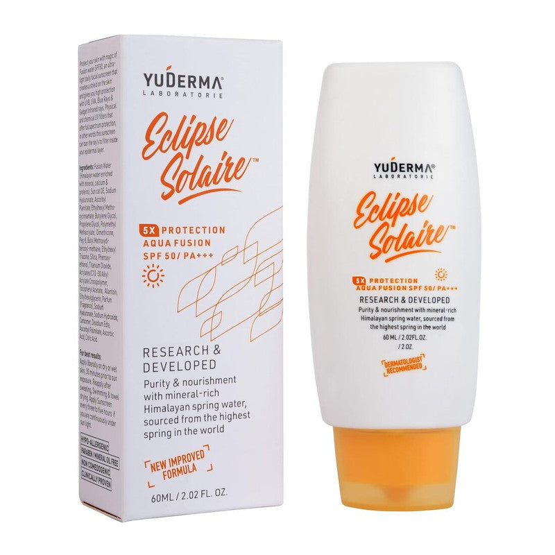 Yuderma Eclipse Solaire 5X Protection Aqua Fusion SPF 50 Pa+++ 60ml