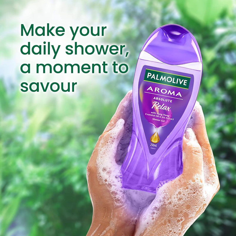 Palmolive Aroma Absolute Relax Essantial Oil Shower Gel 250ml Pack of 2