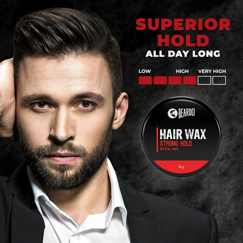 Beardo Strong Hold Hair Wax (50gm)(Pack of 1)