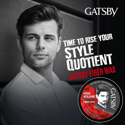 Gatsby Hgh Volume Bold & Rise Hair Styling Wax 75g