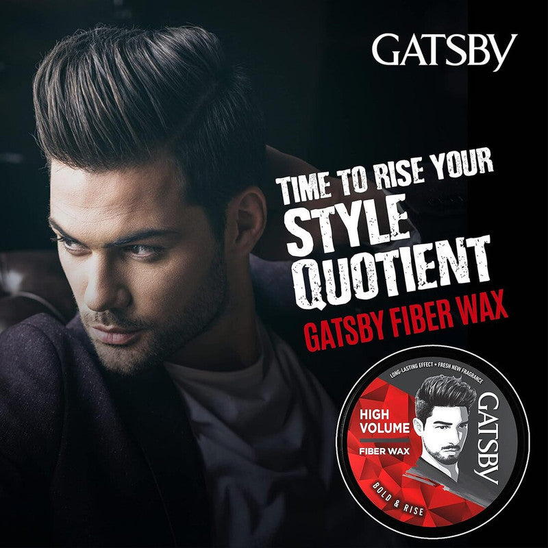 Gatsby Hgh Volume Bold & Rise Hair Styling Wax 75g