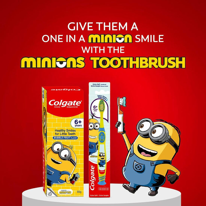 Colgate Bubble Fruit Minions Anticavity Kids Toothpaste 80g