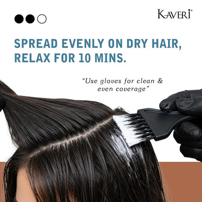 Kaveri Easy Fast Natural Black Oil Enriched Creme Hair Color 15ml