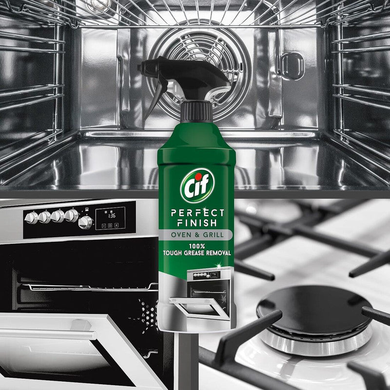 Cif Perfect Finish Oven & Grill 100% Tough Grease Removal 435ml