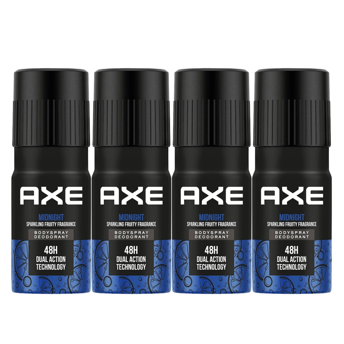 AXE Recharge Midnight Body Spray 150ml (Pack of 4) KartWalk