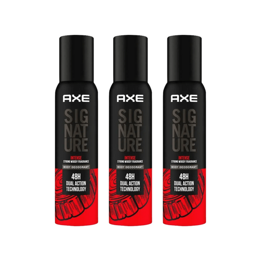 AXE Signature Intense Body Perfume 122ml - Pack Of 3 KartWalk