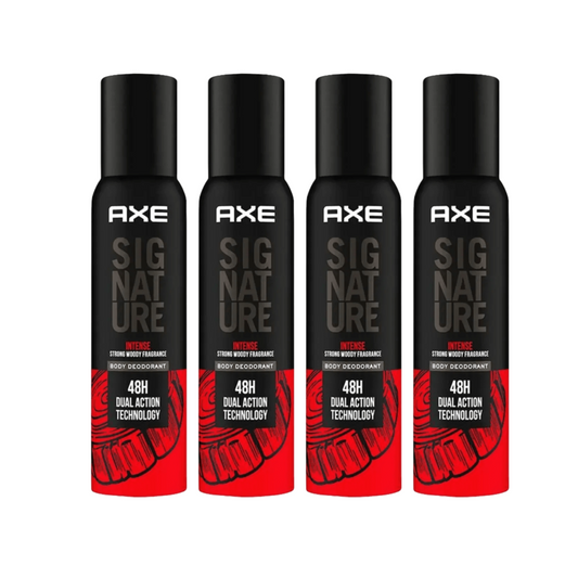 AXE Signature Intense Body Perfume 122ml - Pack Of 4 KartWalk