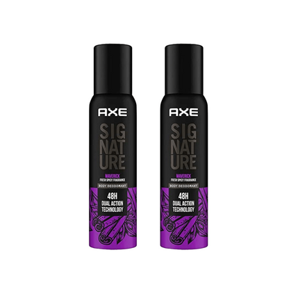 AXE Signature Maverick 122ml Body Perfume for Men (Pack Of 2) KartWalk