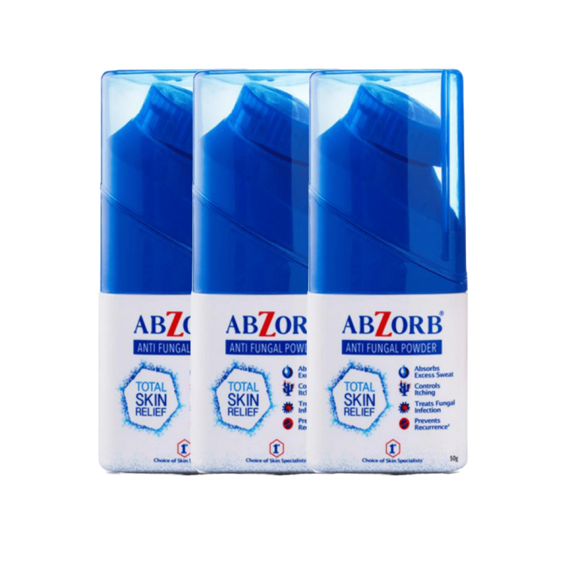 Abzorb Dusting Powder 50g (Pack of 3) – KartWalk