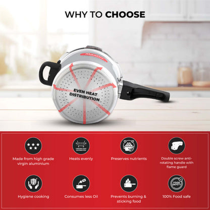 Master Perfect Aluminium Outerlid Pressure Cooker 3L