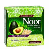 Noor Herbal Beauty Avocado & Aloe Vera Cream 30g