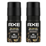 Axe Dark Temptation Deodorant 150ml (Pack Of 2)