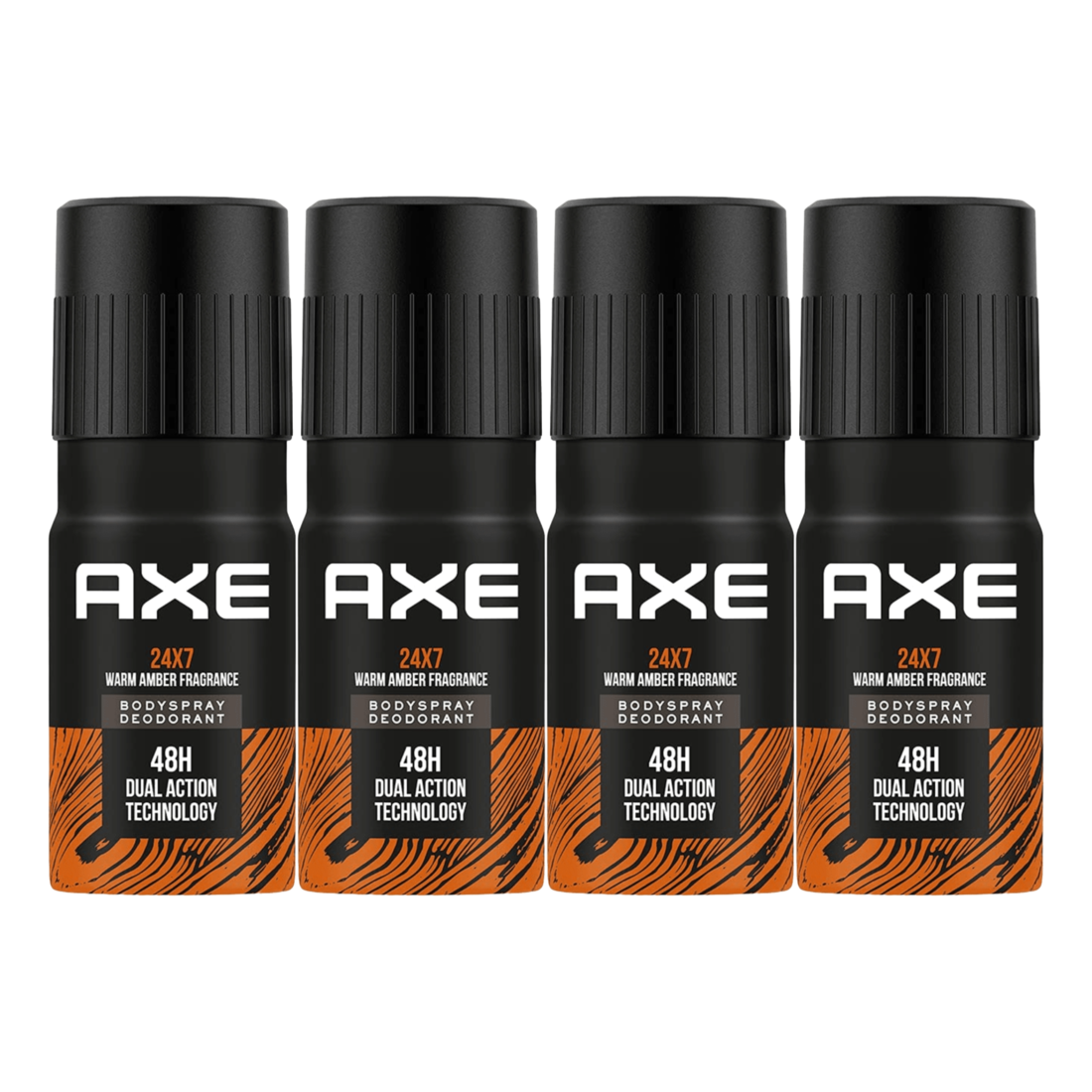 Axe Recharge 24X7 Deodorant Spray 150ml (Pack of 4) KartWalk