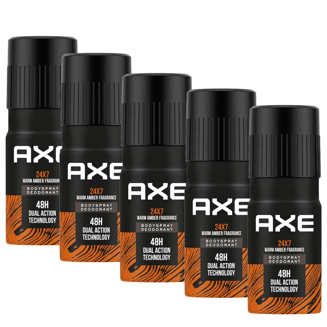 Axe Recharge 24X7 Deodorant Spray 150ml (Pack of 5) KartWalk