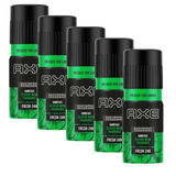 Axe Recharge Game Face Body Spray,150Ml(Pack Of 5)