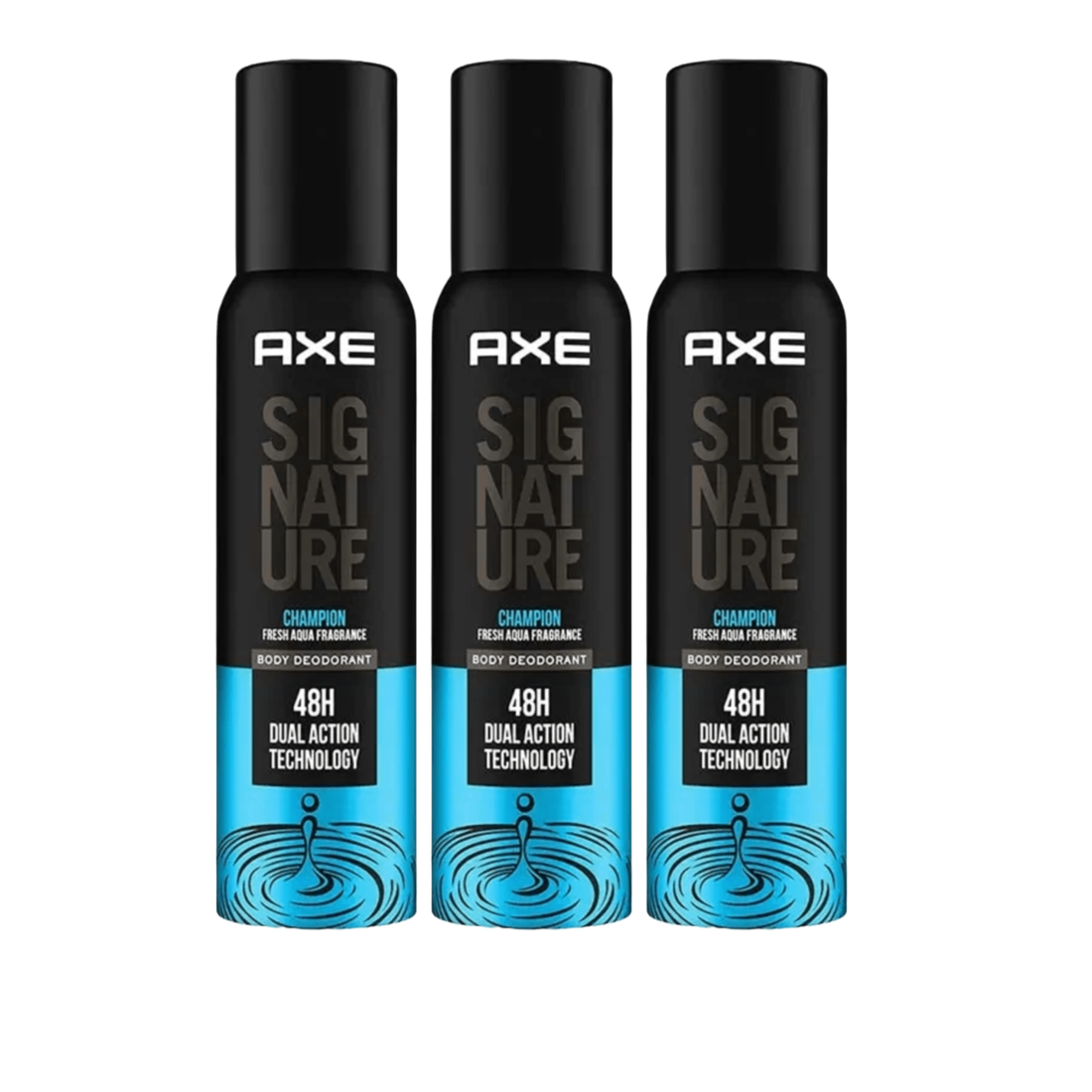 Axe Signature Champion - 122ml Body Perfume For Men (Pack of 3) KartWalk