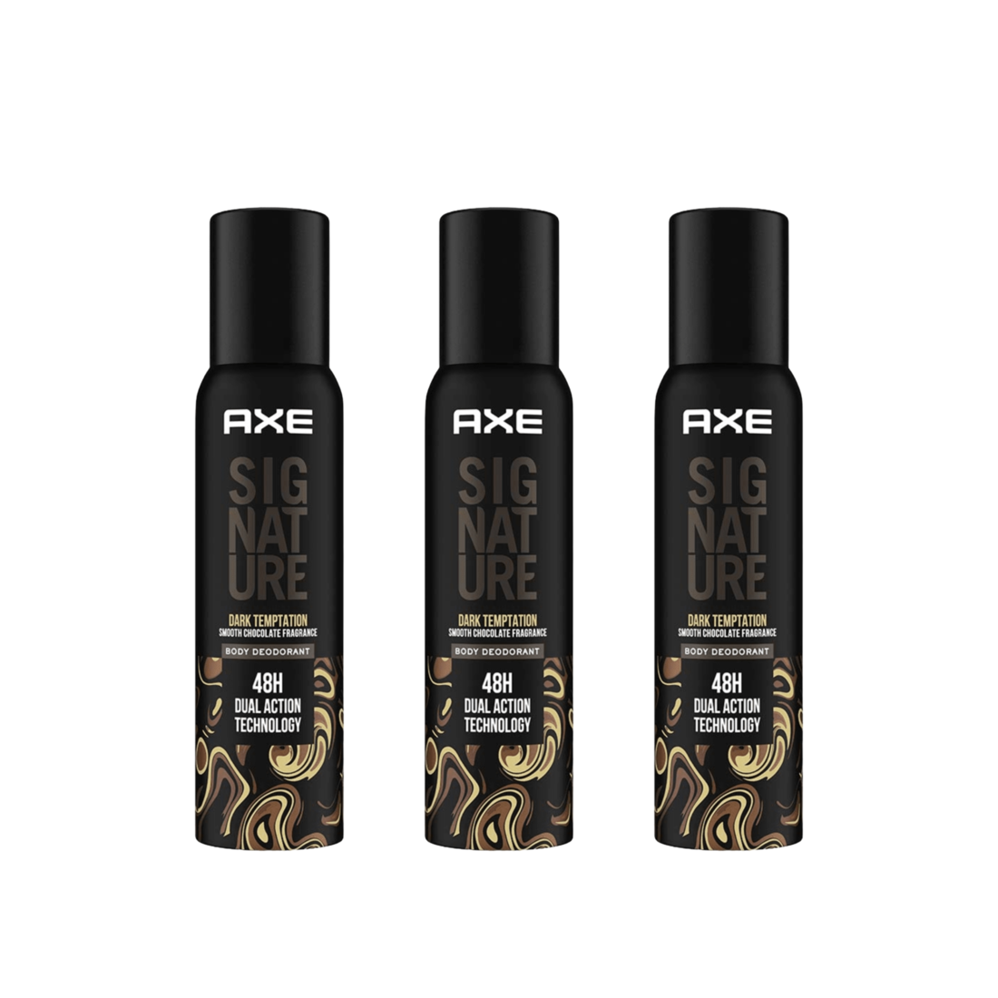 Axe Signature Dark Temptation Body Perfume For Men - 122 ml (Pack Of 3) KartWalk