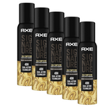 Axe Signature Gold Temptation - 122ml Body Perfume For Men (Pack of 5)