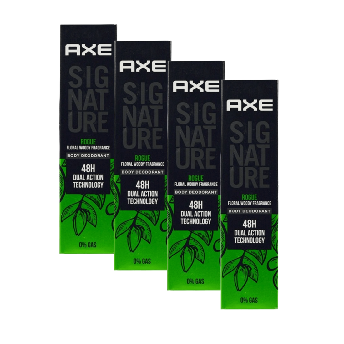 Axe Signature Rogue - 122ml Body Perfume For Men (Pack of 4) KartWalk