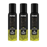 Axe Signature Suave - 122ml Body Perfume For Men (Pack of 3)