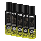 Axe Signature Suave - 122ml Body Perfume For Men (Pack of 5)