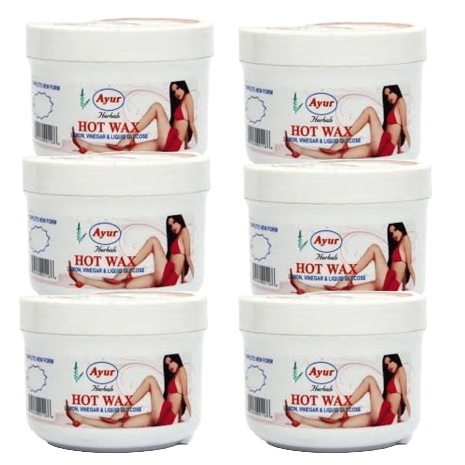 Ayur Herbal Hot Wax - 150gm (Pack of 6) KartWalk