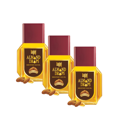 Bajaj Almond Drops Hair Oil, 19ml (Pack of 3) KartWalk