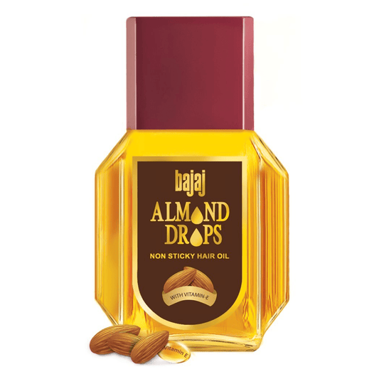 Bajaj Almond Drops Non Sticky Hair Oil 19ml KartWalk