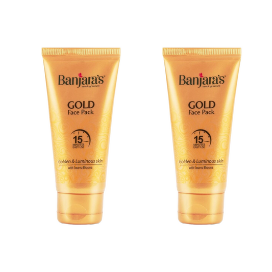 Banjara's Gold Face Pack - Tube 50 g (Pack Of 2) KartWalk