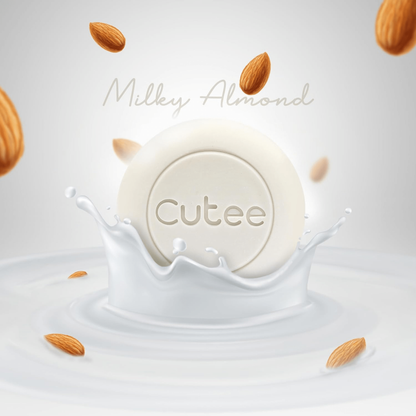 Beauty Milky Almond Cutee Soap (100g) KartWalk