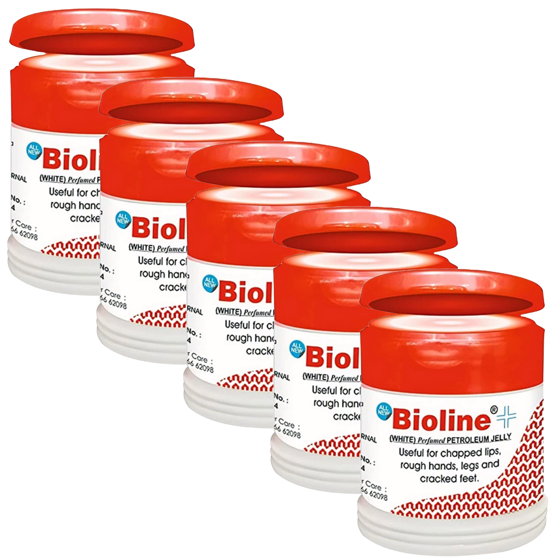 Bioline Petroleum Jelly 20g Pack of 5 KartWalk