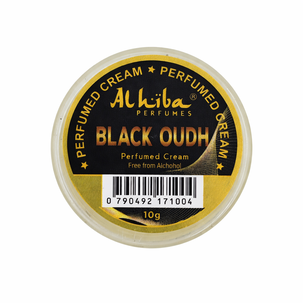 Alhiba Black Oudh Perfume Body Cream 10g