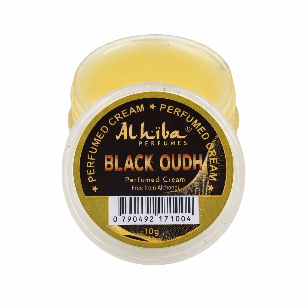 Alhiba Black Oudh Perfume Body Cream 10g