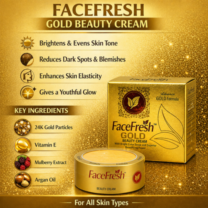 Face Fresh Gold Plus Beauty Whitening Cream 30g