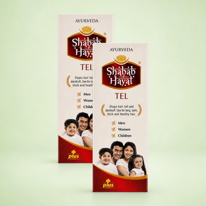 Shabab E Hayat HairFall Tel (25ml)(Pack of 2)