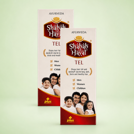Shabab E Hayat HairFall Tel (25ml)(Pack of 2)