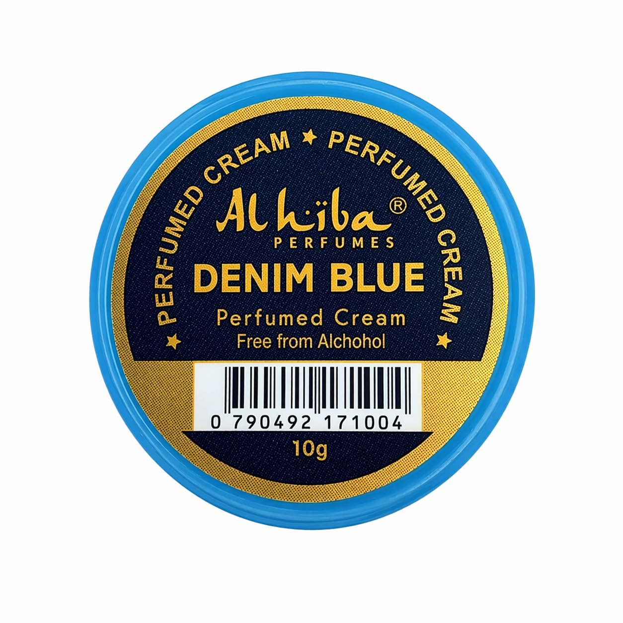 Alhiba Denim Blue Perfume Body Cream 10g